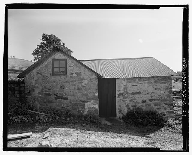 1. Looking south at north elevation - Anderson Dairy...