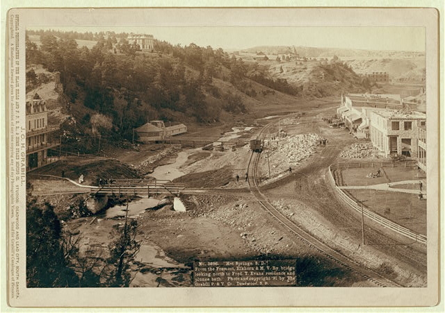 "Hot Springs, S.D." From the Fremont, Elkhorn and M.V....