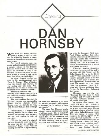 Dan Hornsby article