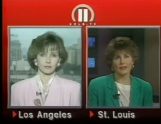Kelli Eggers on KPLR St. Louis 11 News (1994) 