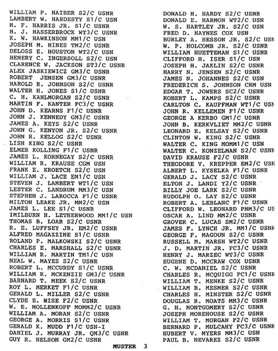 Plankowner list - page 3