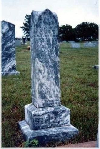 Mary Hardin Burkitt headstone