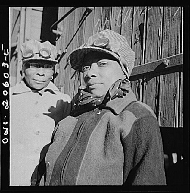 Clovis, New Mexico. Abbie Caldwell, employed in the...