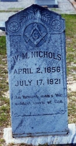 Grave of William M. Nichols