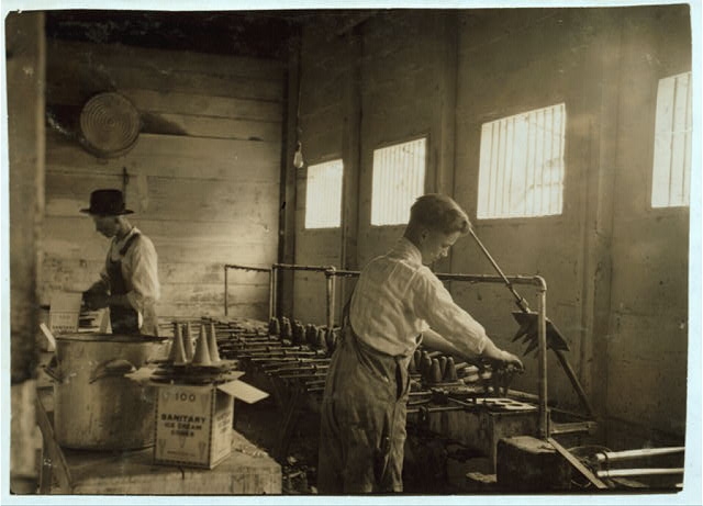 Sanitary Ice Cream Cone Co., 116 S. Dewey St. (Cisar,...
