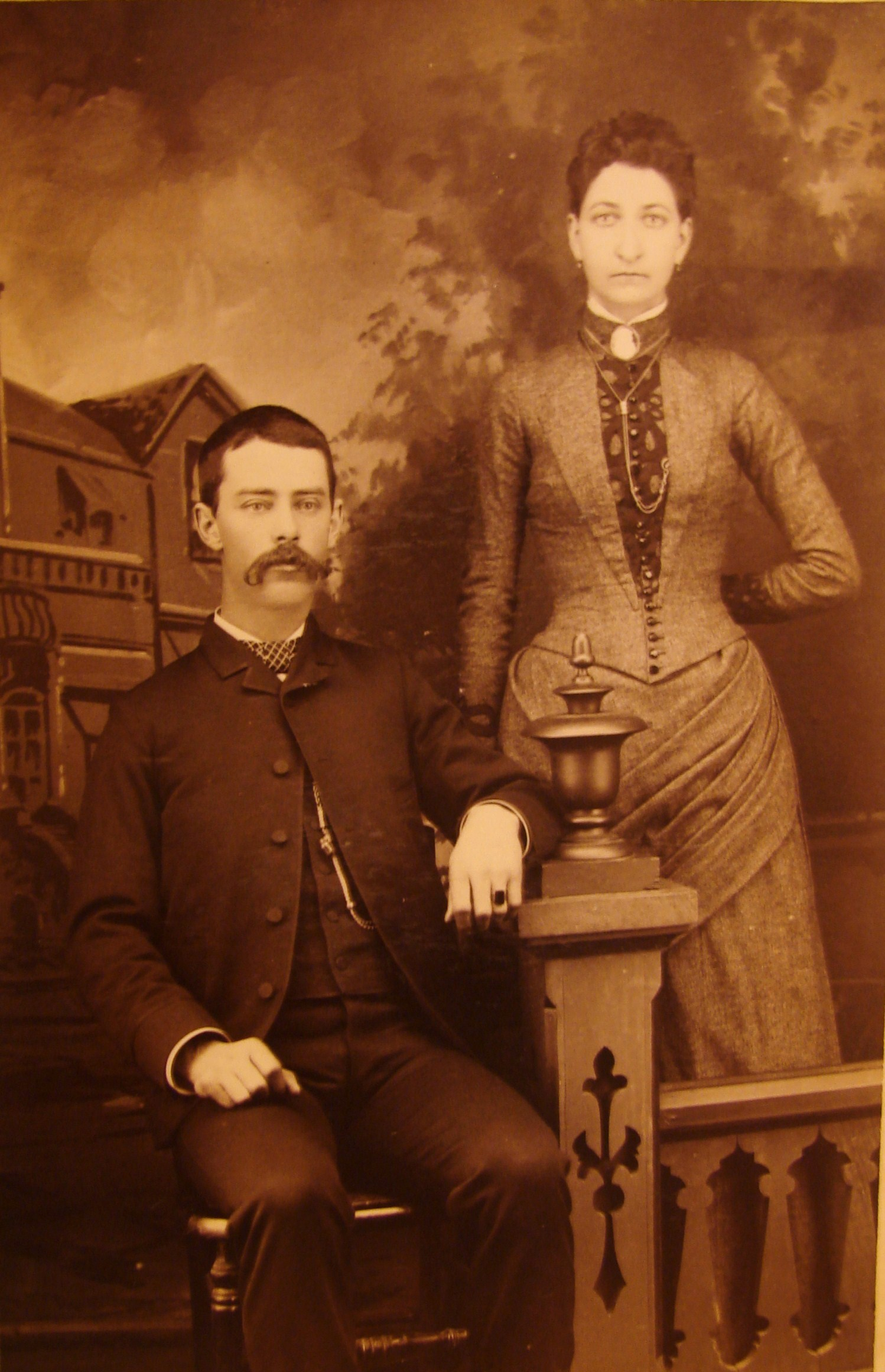 1860's Couple Portrait