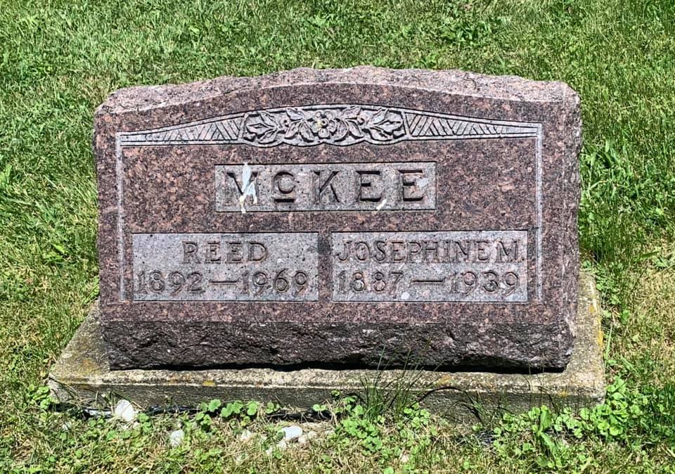 Reed McKee, Josephine Rizor