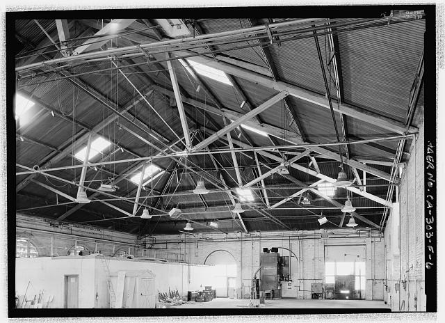 PAINT SHOP, SOUTH BAY (FIRST ADDITION), TRUSS DETAIL,...