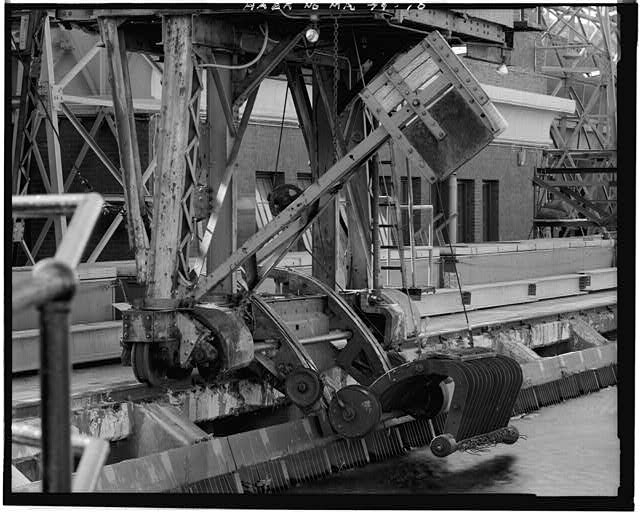 10. VIEW OF TRASH RAKE ABOUT THE ENTER THE WATER THE RAKE...