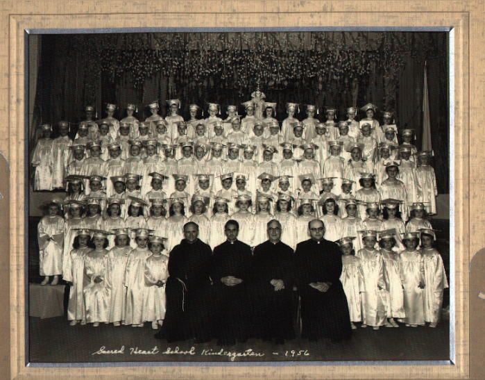 Sacred Heart Kindergarten Class 1956