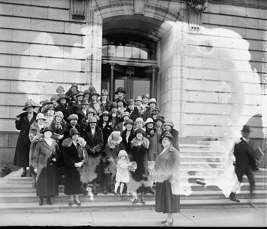 Delegation of Maryland women at Capitol on prohibition...