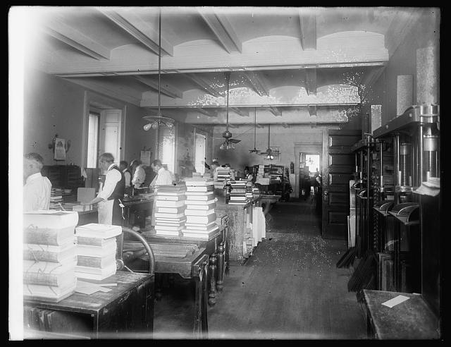 Congressional Library, [Washington, D.C.]: bookbinding