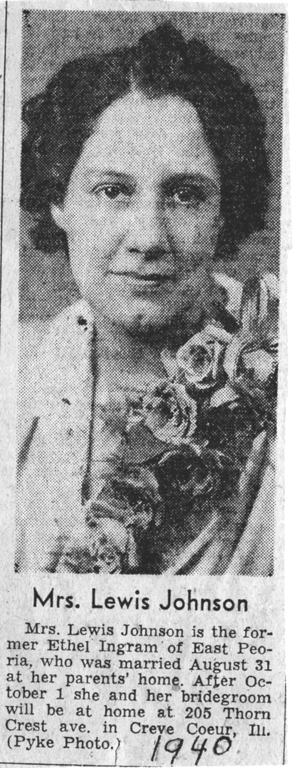 Ethel Ingram  1940