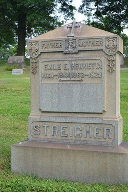 Emile & Victorine Streicher gravesite