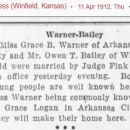 A photo of Grace B. (Warner) Bailey