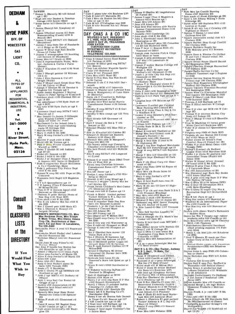 Rita Nora (O'Hara) Dawson --U.S., City Directories, 1822-1995(1966)