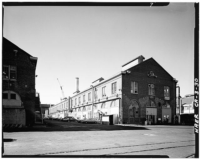 4. Building No. 55, South and East (rear) elevation. -...