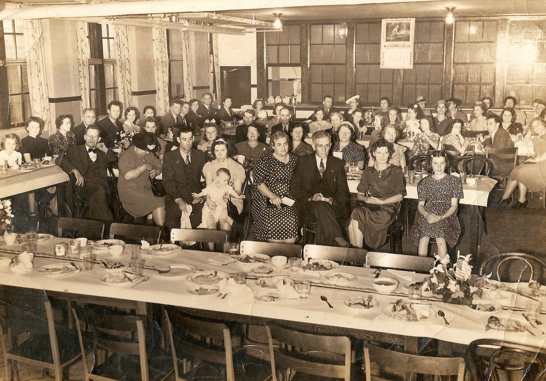WPA Dinner about 1939