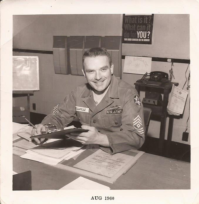 Floyd Allen Bellville, Army 1964