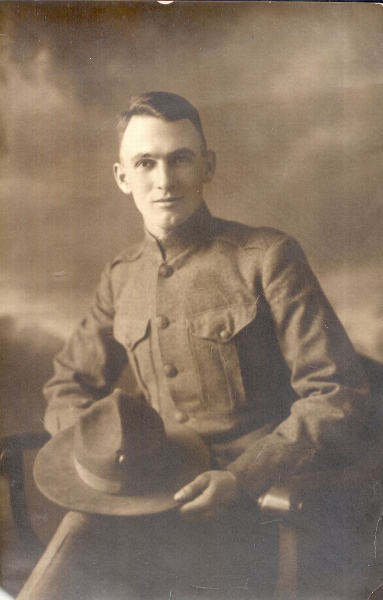 Waldo Freligh Newberry WWI