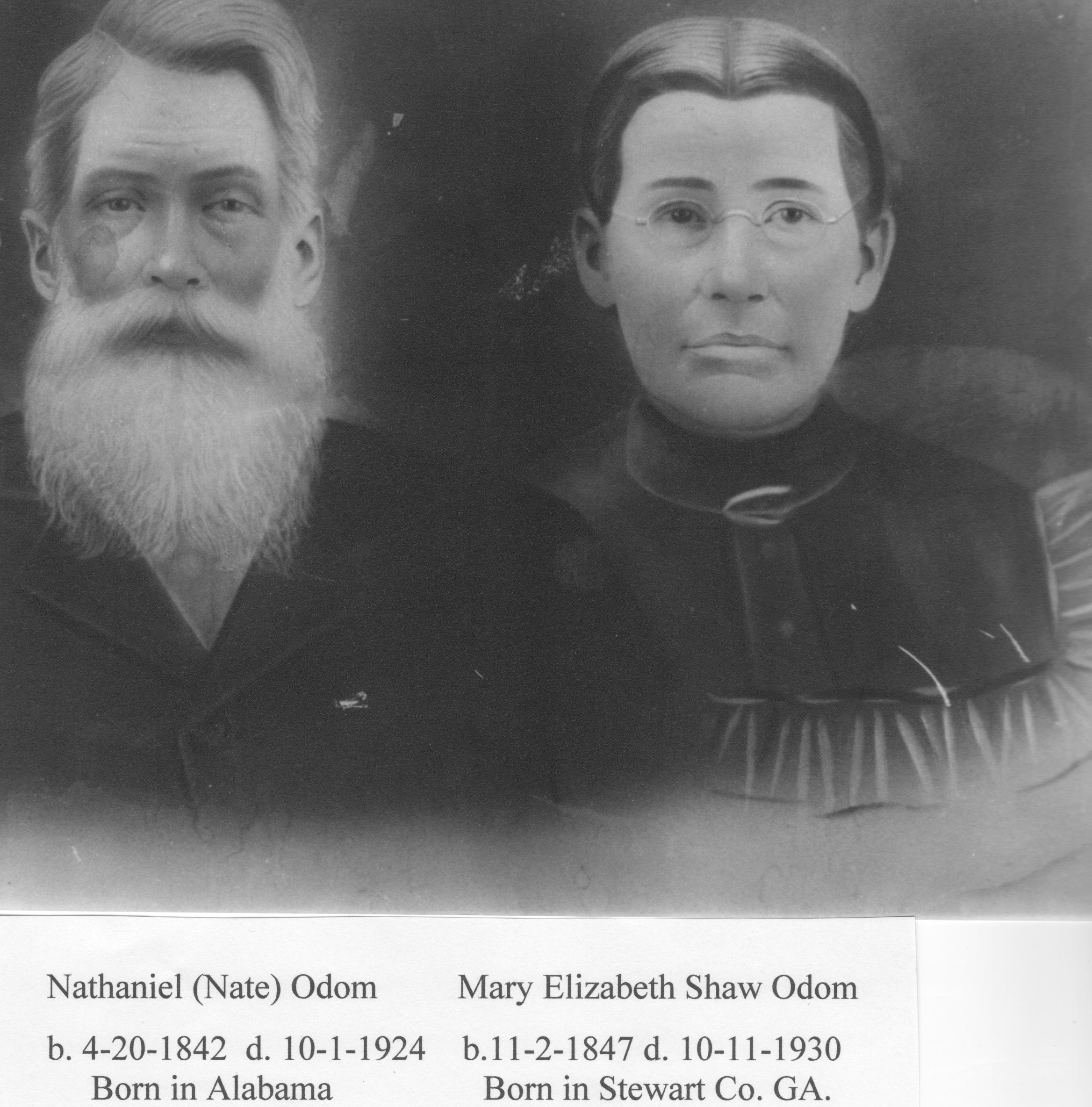Nate and Mary Odom, Texas
