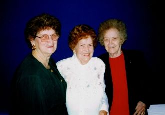 Maudine Snellings, Mary Hall, & Lillian Mae Self