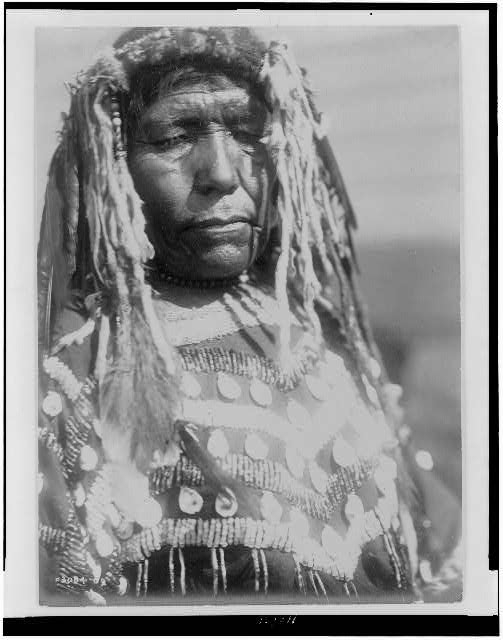 Wife of Weasel Head--Piegan