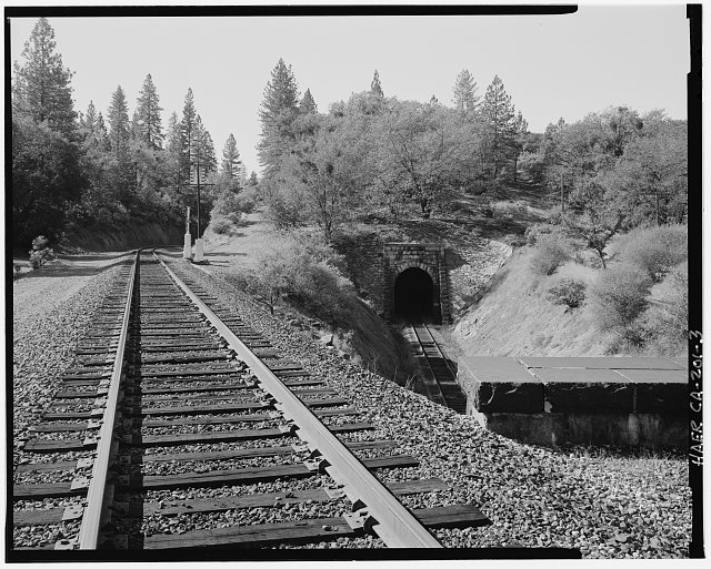 3. East portal of Tunnel 25, contextual view to southwest...
