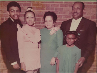 Mrs. Mathis & Family, Wedding of Son. 19 Nov. 1972