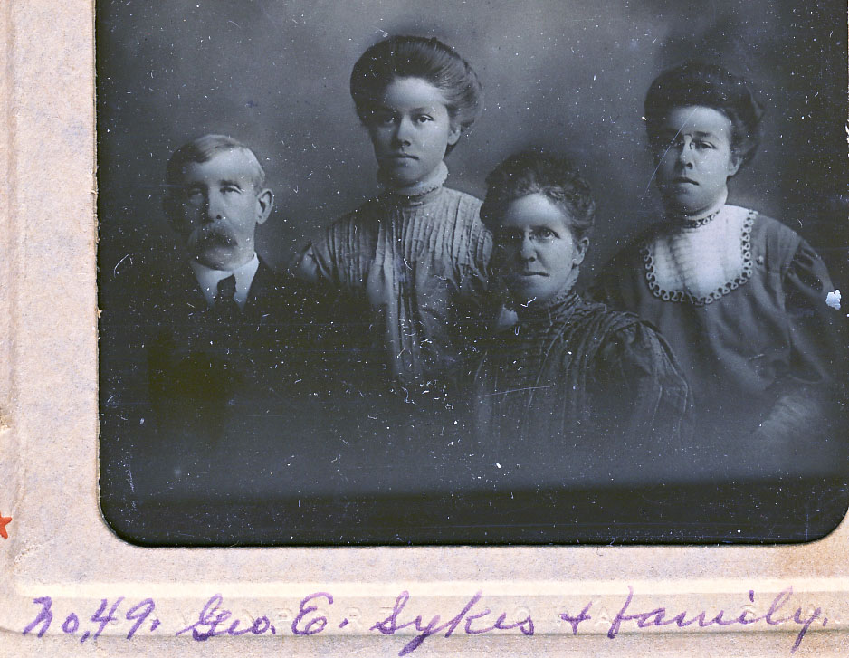 George E Sykes family