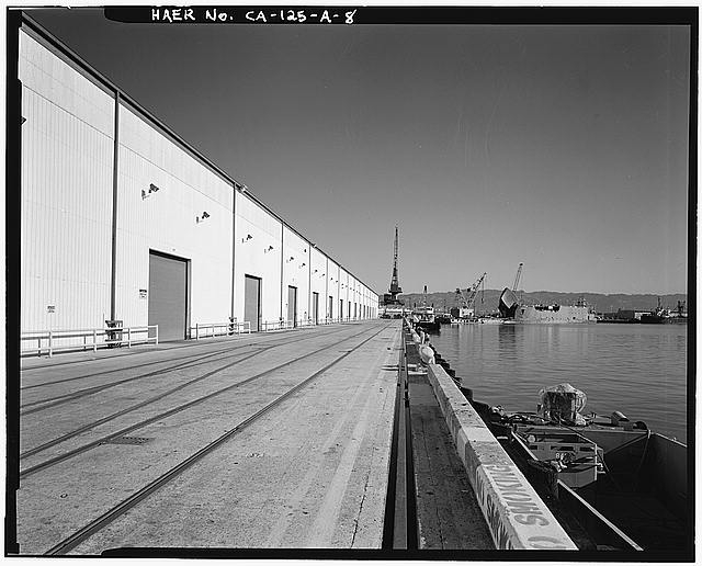 8. GENERAL VIEW OF SHED, LOOKING NORTHEAST ALONG STRINGER...