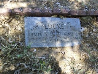 Agnes Marie Fago Locke Headstone
