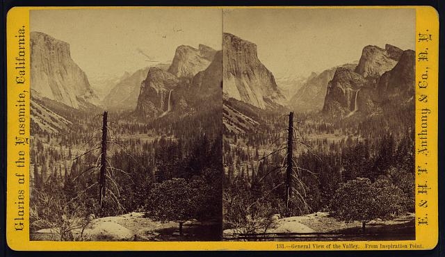 General view of the valley. From Inspiration Point