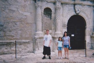 Justin, Brittany and Pam Tuttle, 2005
