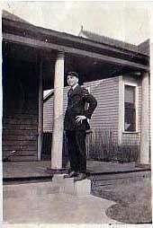 Jimmy on stoop