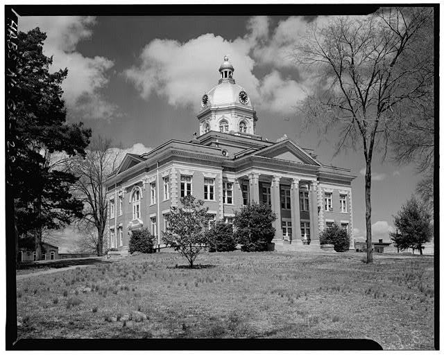 1. GENERAL VIEW - Putnam County Courthouse, Town Square,...