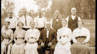 The 10 children of Jacob Mellinger
