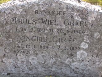 Truls & Ingrid Graff gravesite