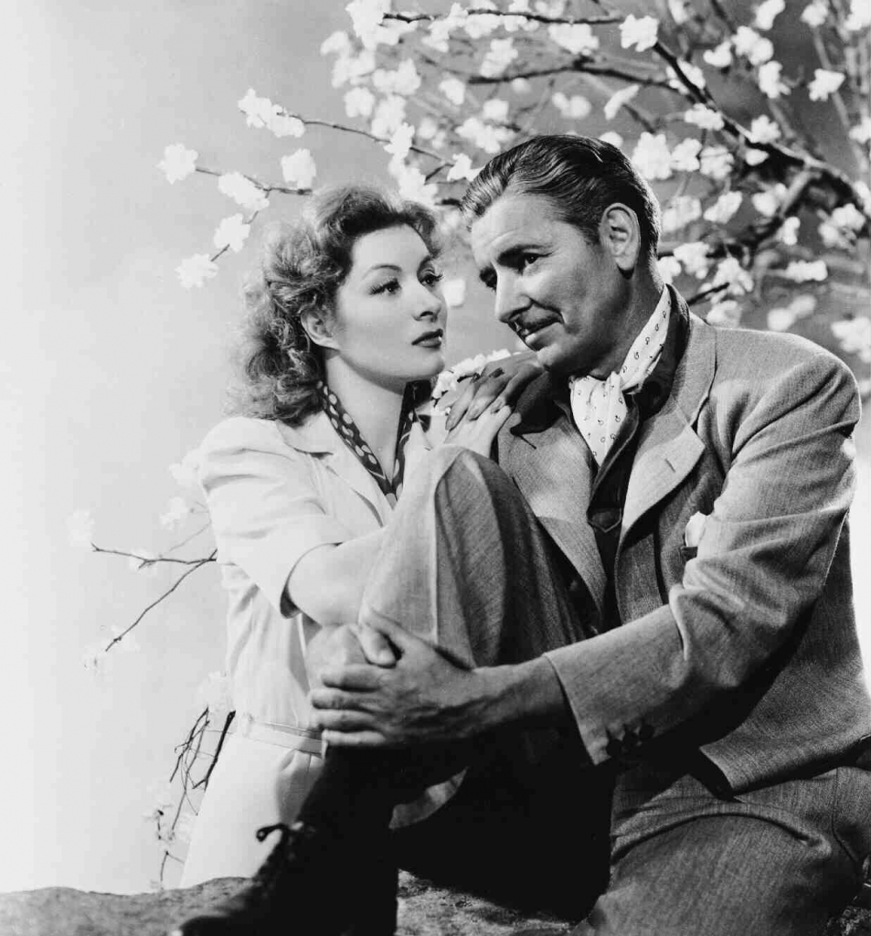 Greer Garson and Ronald Colman