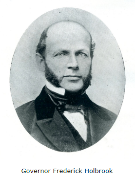 Governor Frederick Holbrook  1813 - 1909