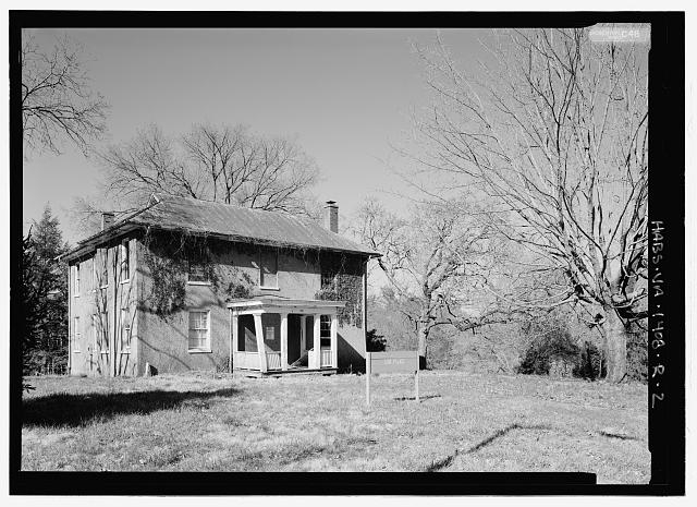 Perspective view from east - Blue Ridge Sanatorium,...