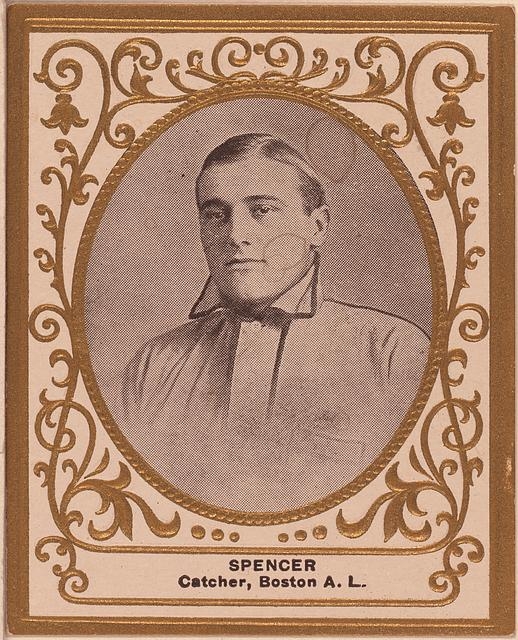 [Tubby Spencer, Boston Red Sox, baseball card portrait]