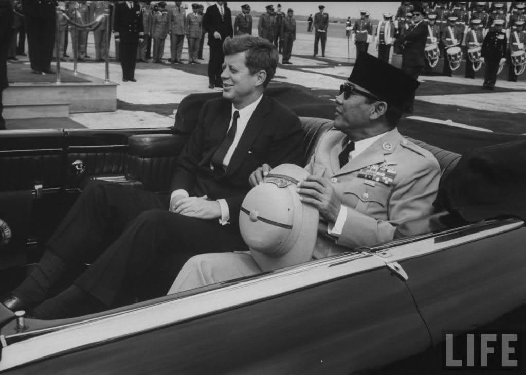 John F. Kennedy and Soekarno