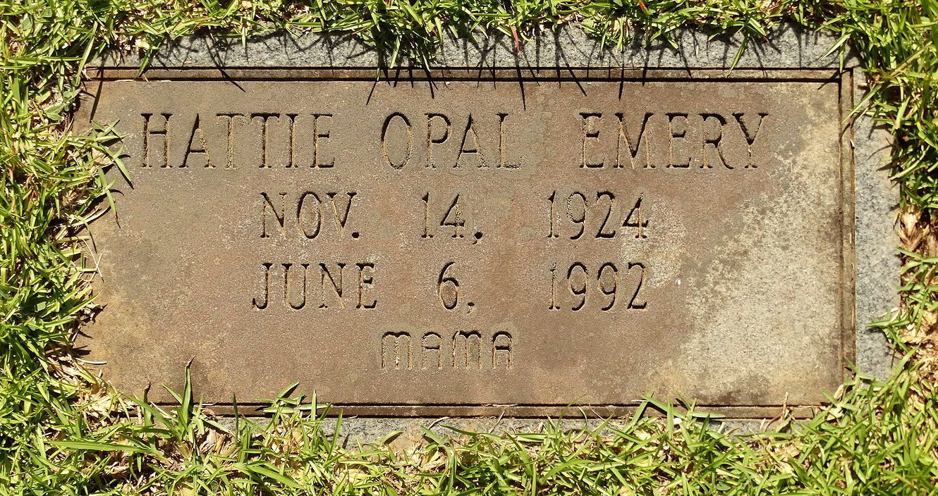 Hattie Opal Emery Spivey Gravesite