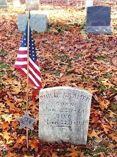 Headstone of Philip Cramer
