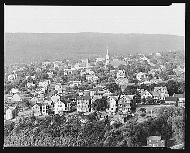 East Mauch Chunk as seen from Upper Mauch Chunk,...