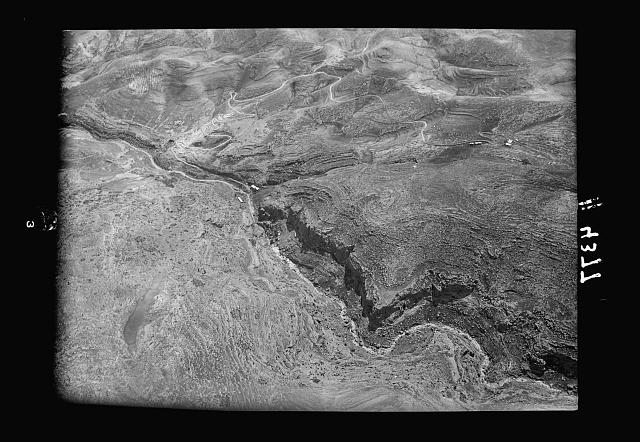 Air views of Palestine. Various points of interest around...