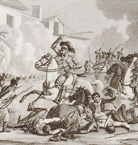 Maupetit's Charge in Battle
