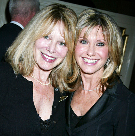 Rona and Olivia Newton-John