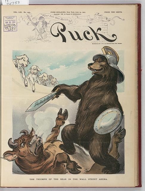 The triumph of the bear in the wall street arena / Keppler.